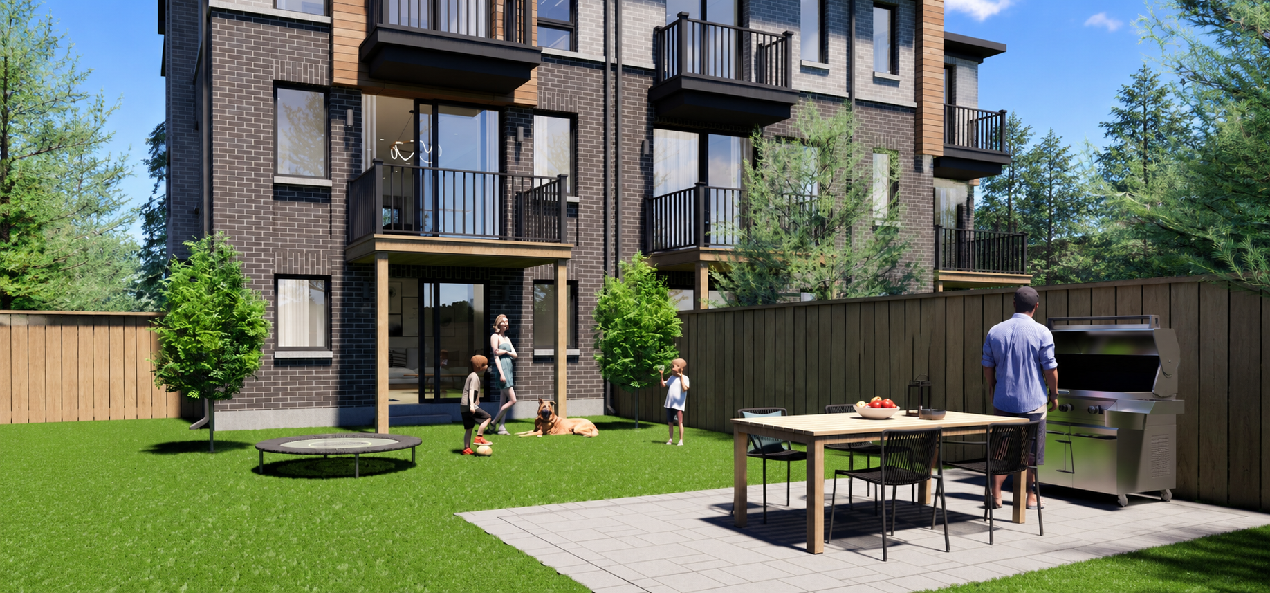 Wellington Place exterior perspective